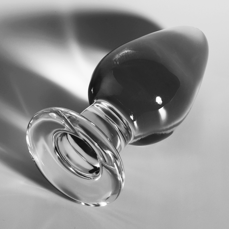 NEBULA SERIES BY IBIZA Plug Anal Modèle 3 Verre Borosilicate Transparent 11 Cm -... — vue détaillée