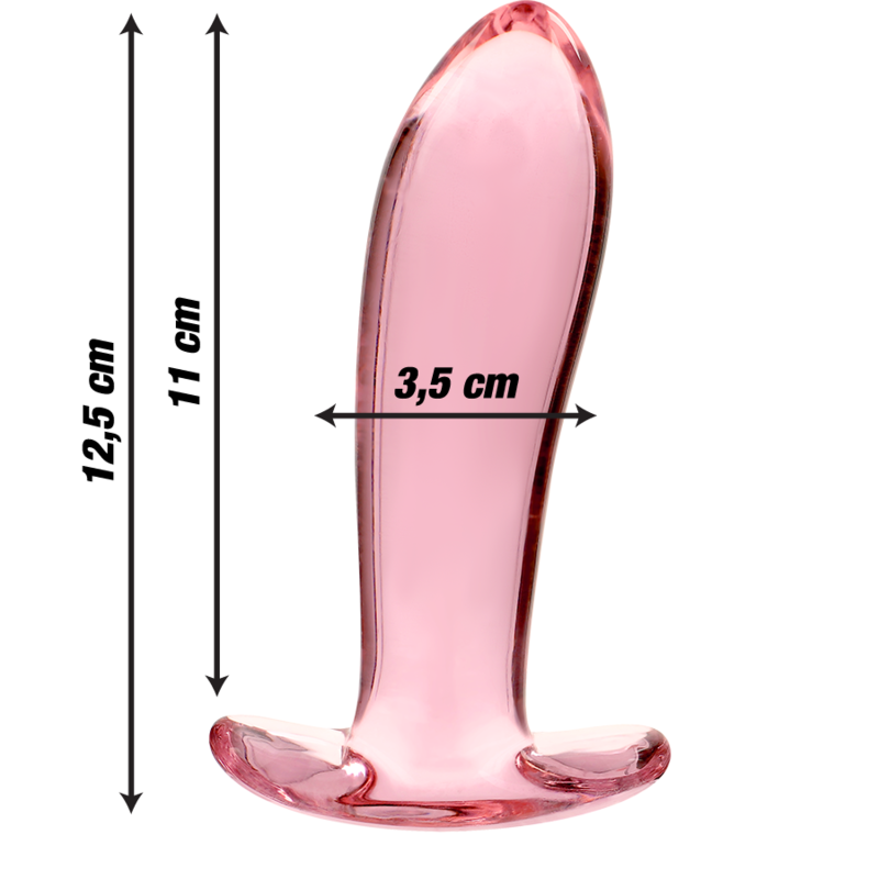 NEBULA SERIES BY IBIZA Plug Anal Modèle 5 Verre Borosilicate Rose 12.5 Cm -O- 3.... — vue alternative