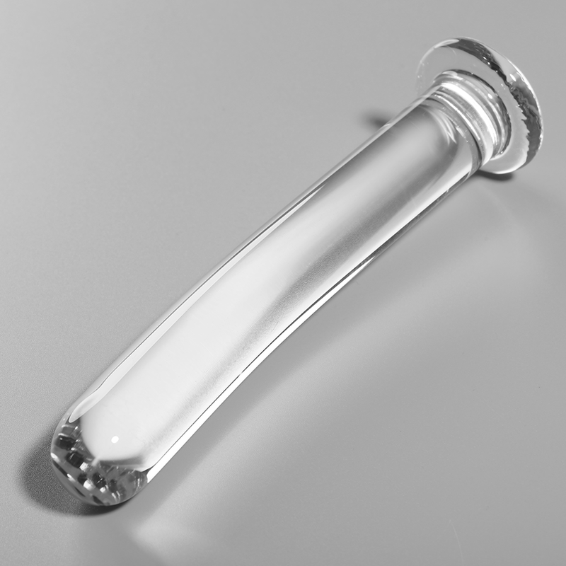 NEBULA SERIES BY IBIZA Modèle 9 Gode Verre Borosilicate Clair 15.5 Cm -O- 2.5 Cm — vue détaillée