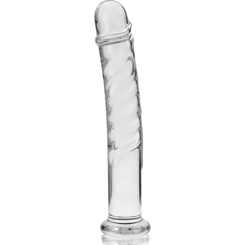 NEBULA SERIES BY IBIZA Modèle 16 Gode Verre Borosilicate Clair 18.5 Cm -O- 3 Cm — vue arrière