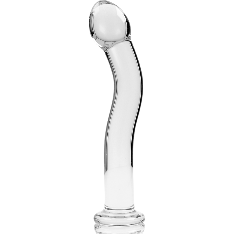 NEBULA SERIES BY IBIZA Modèle 18 Gode Verre Borosilicate Clair 18.5 Cm -O- 3.5 Cm — vue arrière