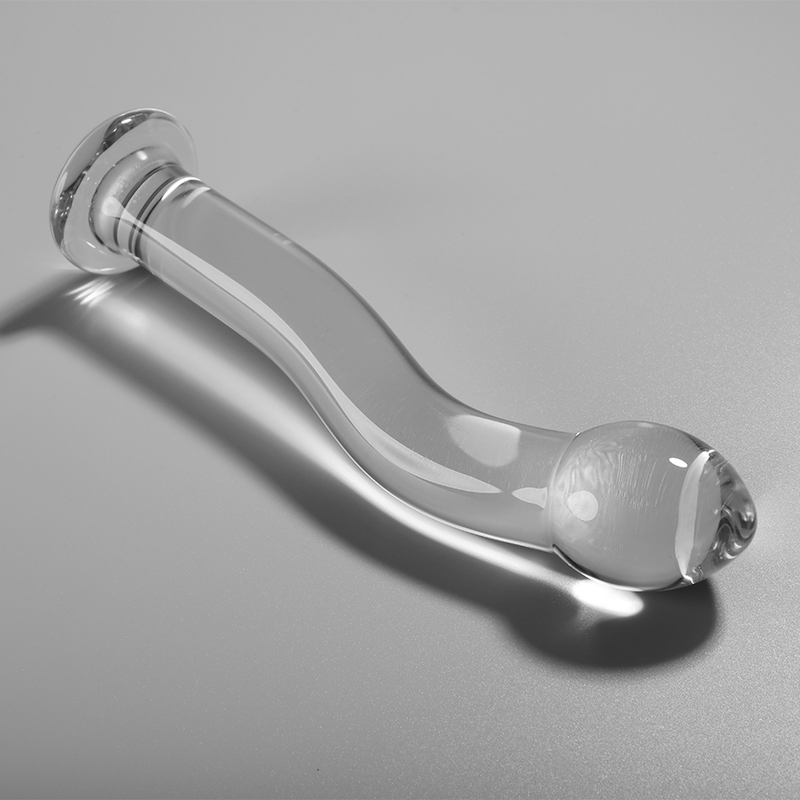 NEBULA SERIES BY IBIZA Modèle 18 Gode Verre Borosilicate Clair 18.5 Cm -O- 3.5 Cm — vue détaillée