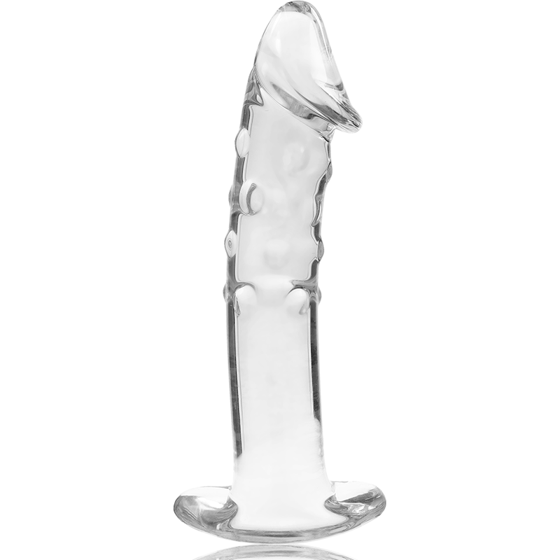 NEBULA SERIES BY IBIZA Modèle 19 Gode Verre Borosilicate Clair 18.5 Cm -O- 4 Cm — vue arrière