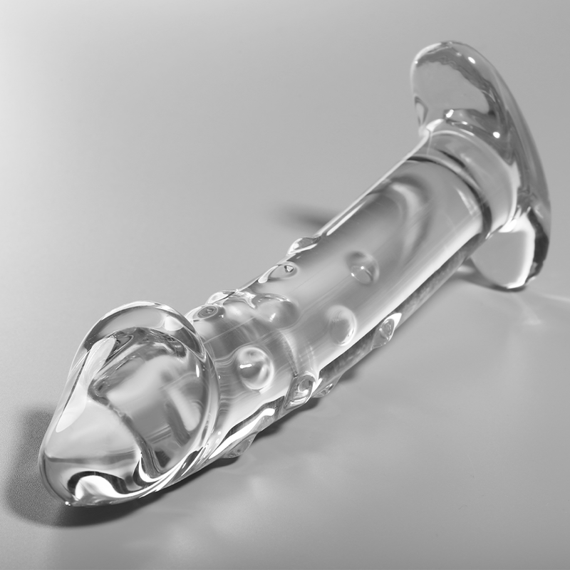 NEBULA SERIES BY IBIZA Modèle 19 Gode Verre Borosilicate Clair 18.5 Cm -O- 4 Cm — vue détaillée