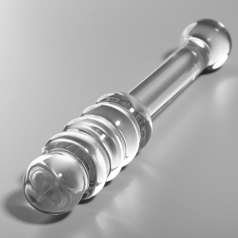 NEBULA SERIES BY IBIZA Modèle 20 Gode Verre Borosilicate Clair 20.5 Cm -O- 3 Cm — vue détaillée