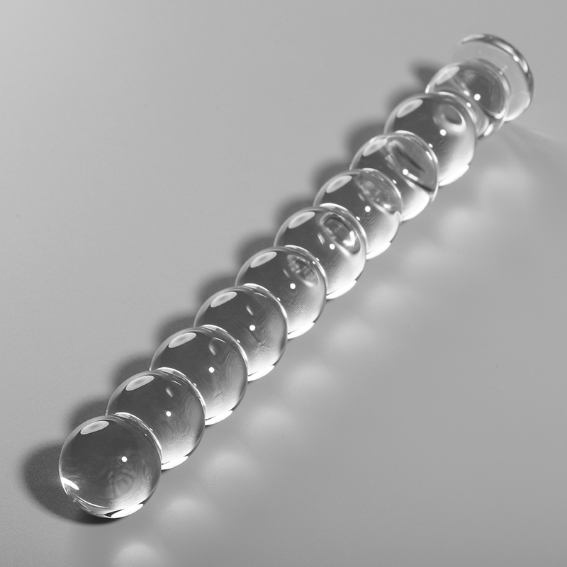 NEBULA SERIES BY IBIZA Modèle 22 Gode Verre Borosilicate Clair 21.5 Cm -O- 2.5 Cm — vue détaillée