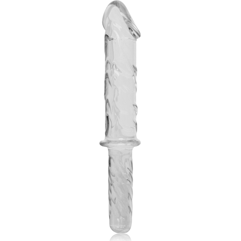NEBULA SERIES BY IBIZA Modèle 24 Gode Verre Borosilicate Clair 28.5 Cm -O- 5 Cm — accessoires inclus