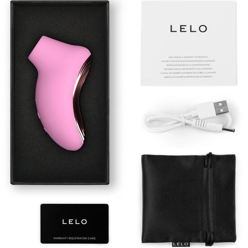 LELO Masseur Clitoris Sonique Voyage Sona 2 Rose — vue arrière
