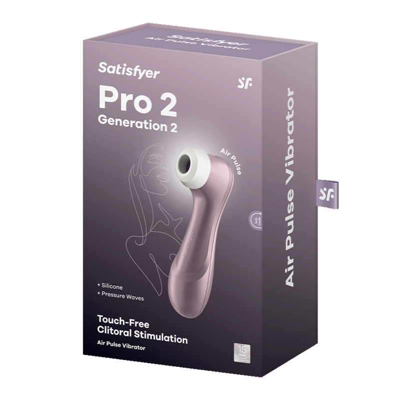 SATISFYER AIR PULSE Stimulateur Violette Pro 2 — vue arrière