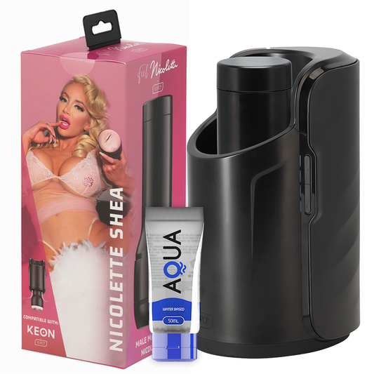 KIIROO Keon + Feel Nicolette Shea Stroker + Lubrifiant Qualité A... - Aura Intime