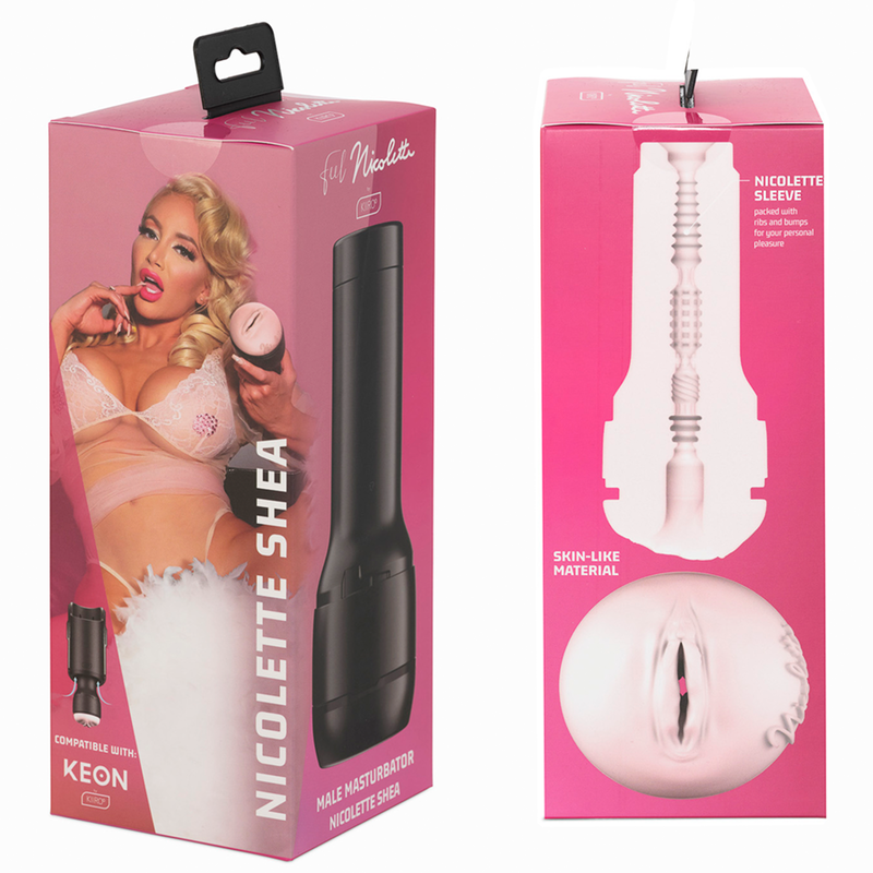 KIIROO Keon + Feel Nicolette Shea Stroker + Lubrifiant Qualité A... — accessoires inclus