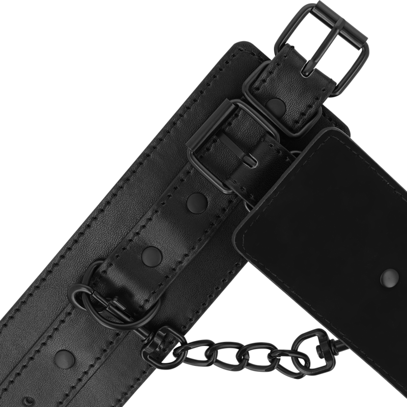 INTENSE FETISH Fetish Menottes Cuir Végétalien — vue alternative