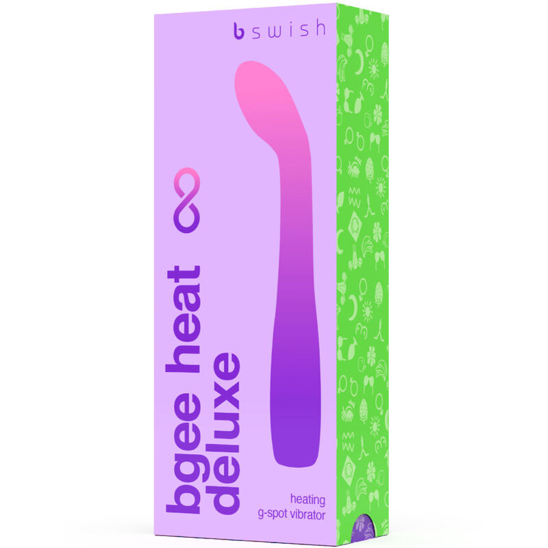 B SWISH Vibrateur Rechargeable Bgee Heat Infinite Deluxe Lavande ... — vue arrière