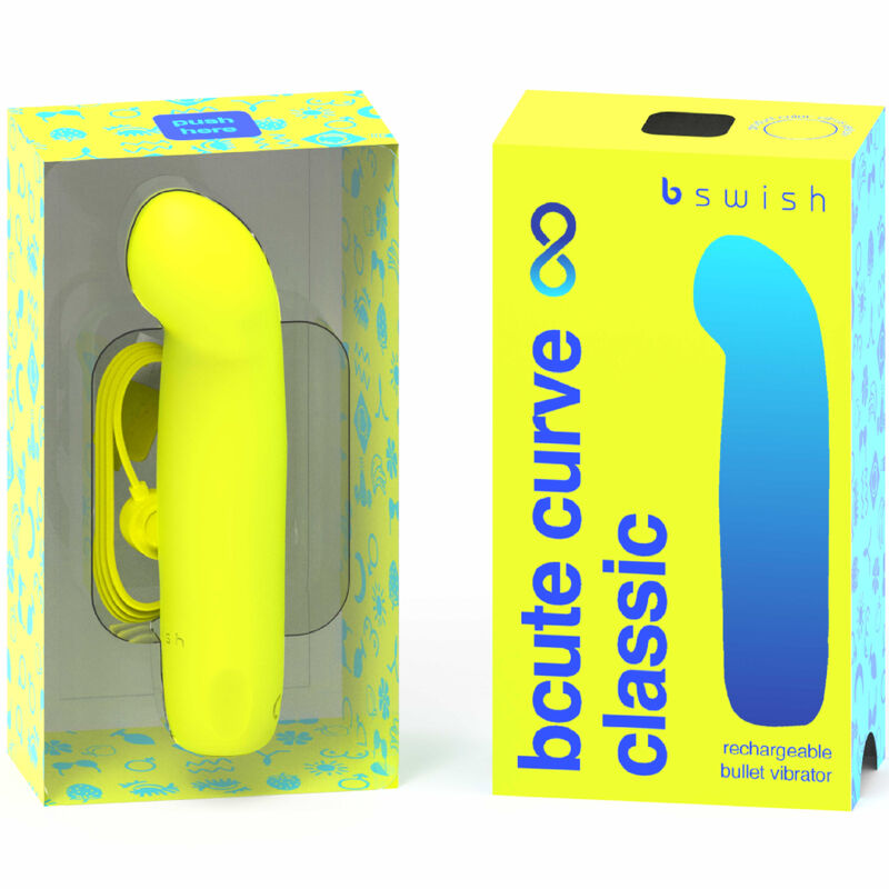 B SWISH Vibrateur Silicone Rechargeable Bcute Curve Infinite Clas... — vue détaillée