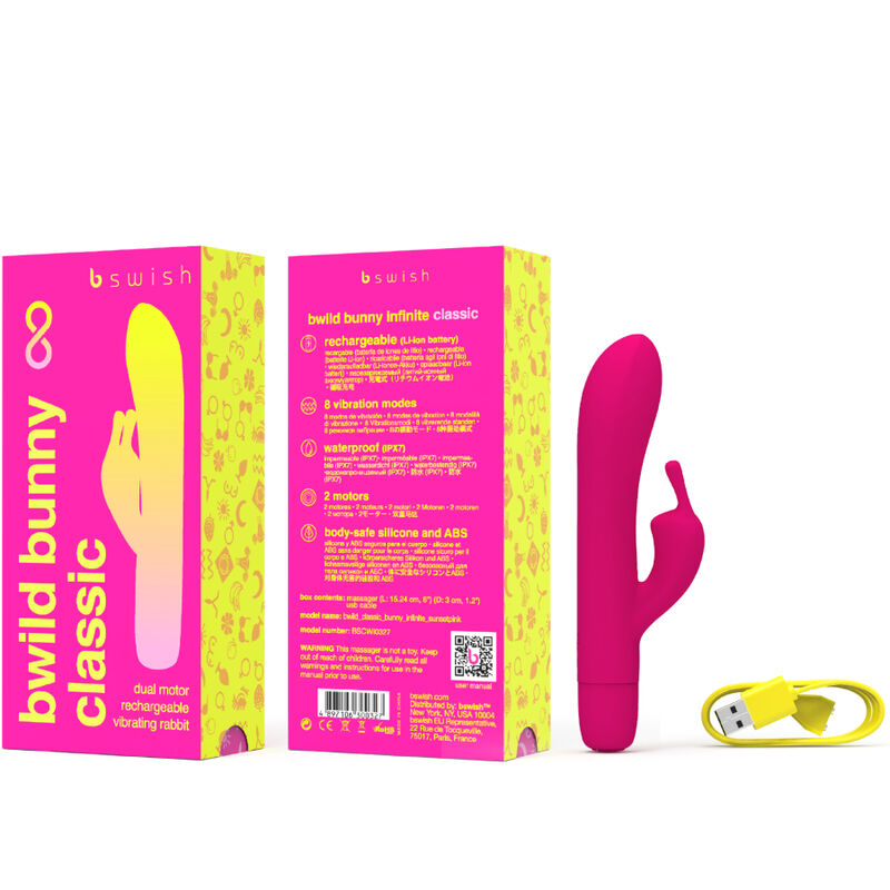 B SWISH Vibrateur Rechargeable Classique Bwild Bunny Infinite Sil... — vue alternative