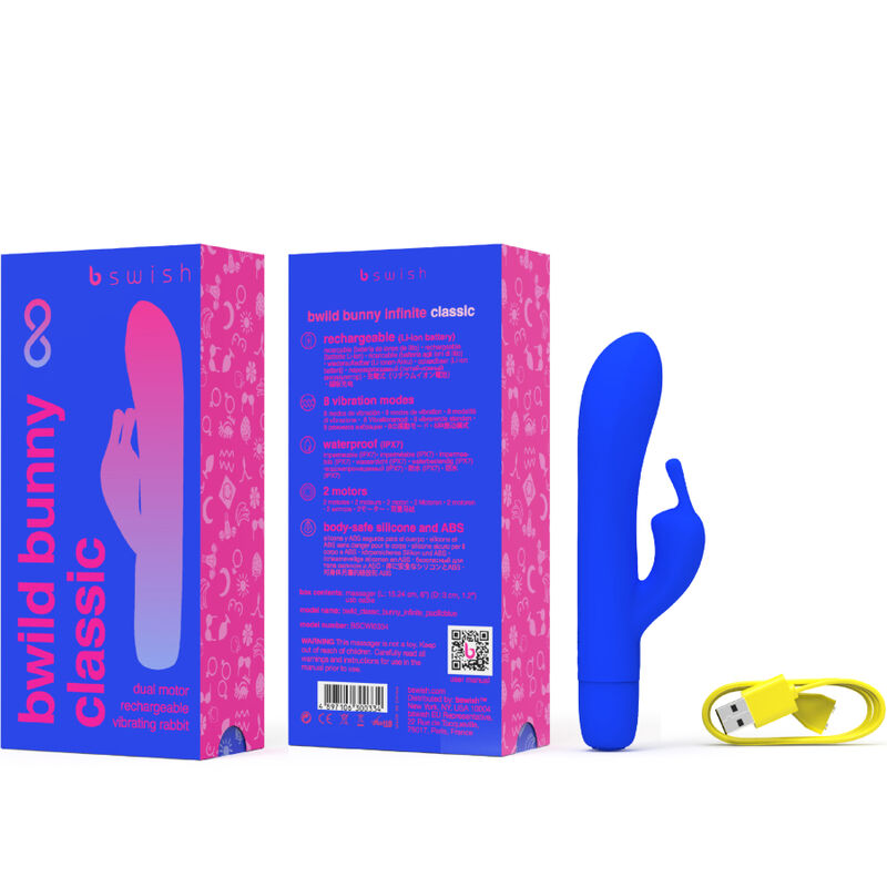 B SWISH Vibrateur Rechargeable Classique Bwild Bunny Infinite Sil... — vue alternative