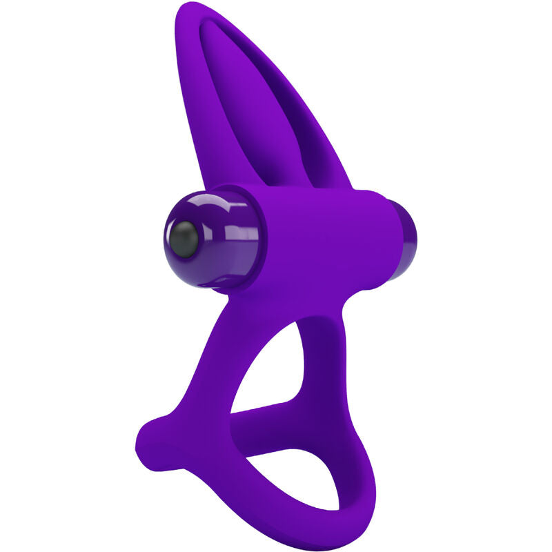 PRETTY LOVE MALE ANNEAU VIBRATEUR 10 VIBRATIONS SILICONE VIOLETTE — vue alternative