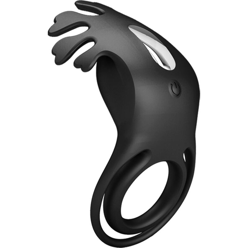 PRETTY LOVE MALE ANNEAU VIBRATEUR RUBEN 7 VIBRATIONS SILICONE NOIR — vue alternative