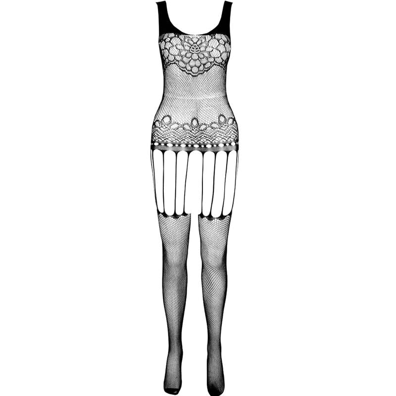 PASSION WOMAN BODYSTOCKINGS Bodystocking Eco Collection Eco Bs001 Rouge — vue alternative