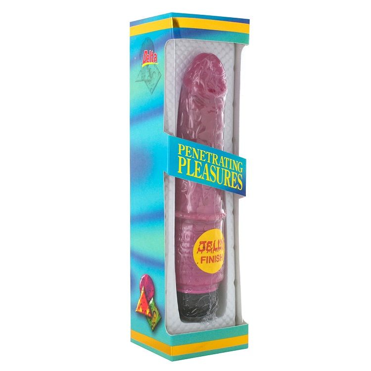 SEVEN CREATIONS VIBRATEUR FLEXIBLE JELLY LILAC - Aura Intime