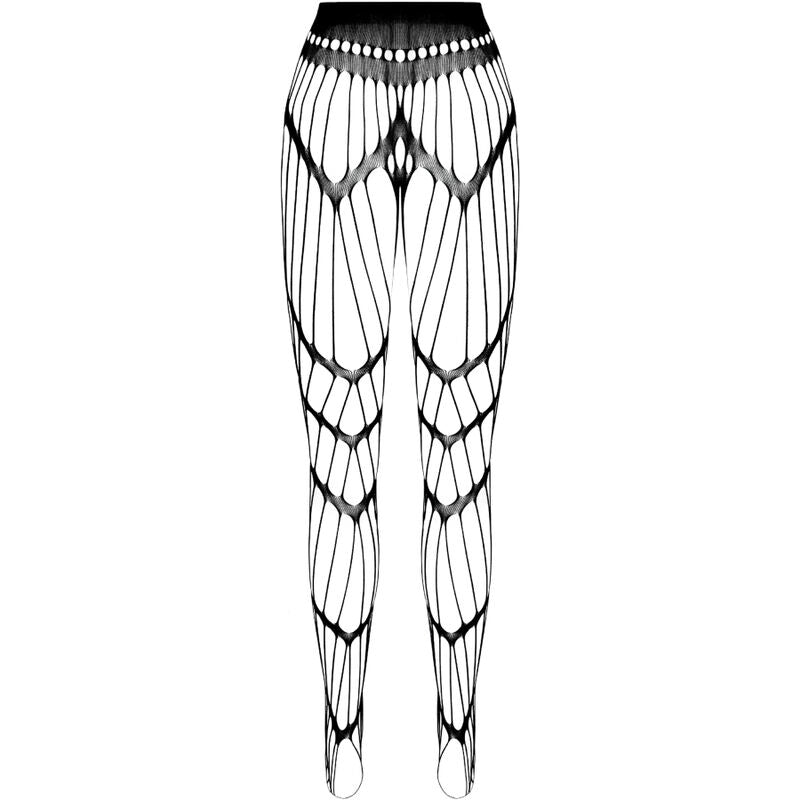 PASSION WOMAN GARTER & STOCK Bodystocking Eco Collection Eco S006 Rouge — vue arrière