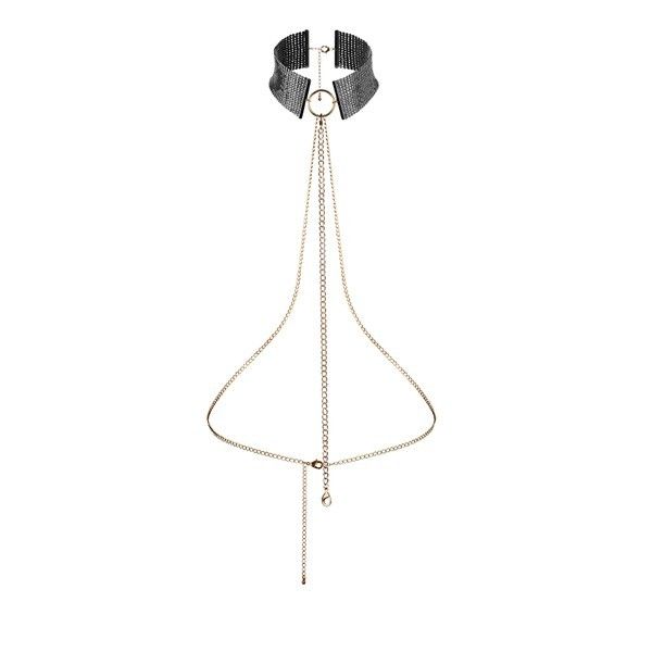 BIJOUX DESIRE METALLIQUE Désir Métallique Collier Métallisé Noir — vue alternative