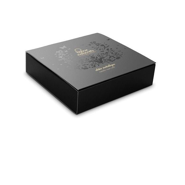 BIJOUX DESIRE METALLIQUE Désir Métallique Collier Métallisé Noir — vue arrière