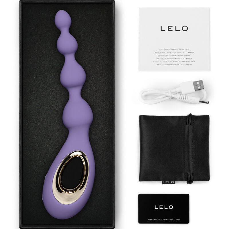 LELO Masseur Anal Violette Soraya Beads — vue alternative