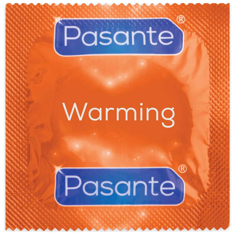 PASANTE Préservatifs Effet Chauffant Sac 144 Unités - Aura Intime