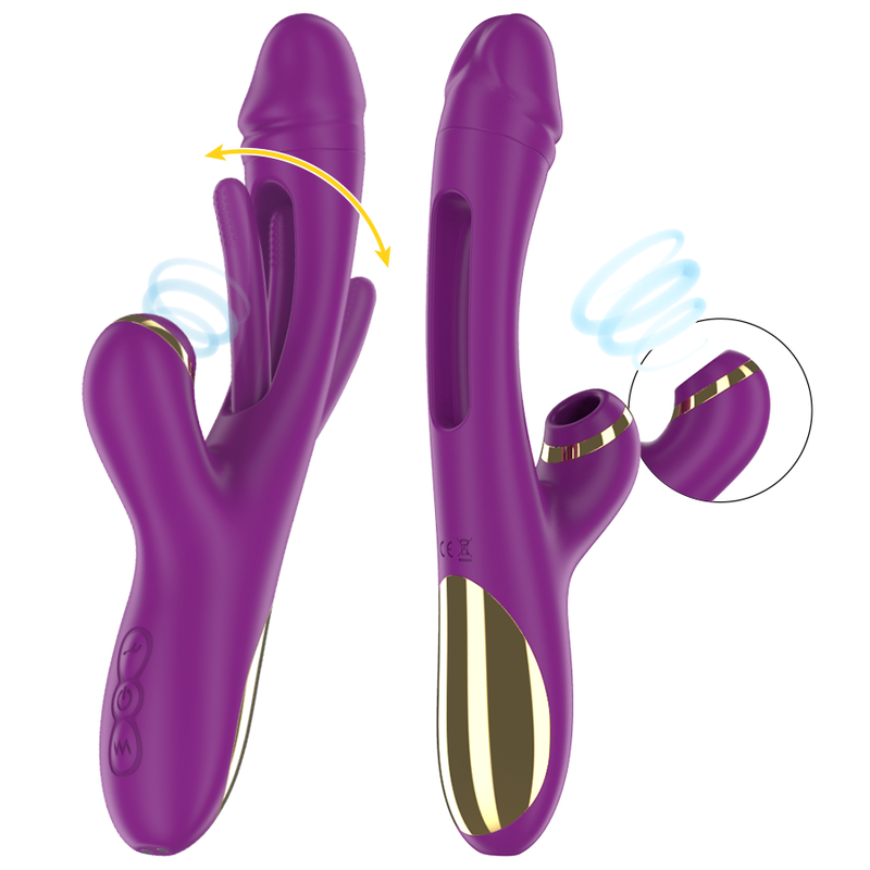 INTENSE HIGH TECH Ateneo Vibrateur Multifonction Rechargeable 7 Vibrations ... — vue détaillée
