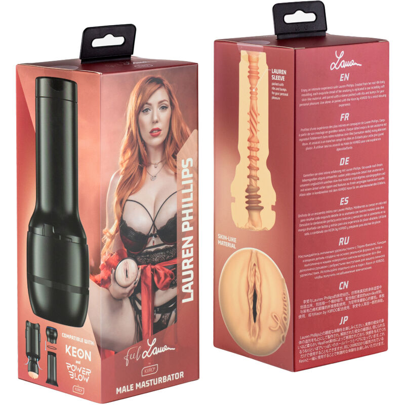 KIIROO Feel Lauren Phillips Stars Collection Strokers Compatible... - Aura Intime