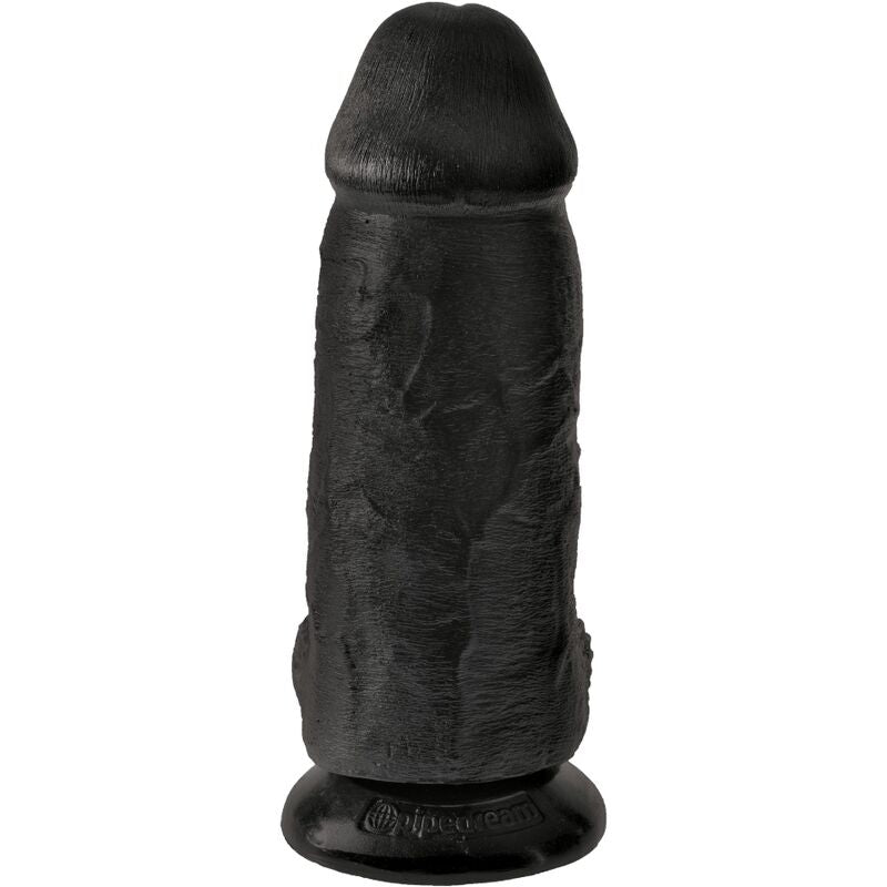 KING COCK PÉNIS RÉALISTE CHUBBY 23 CM NOIR — vue détaillée