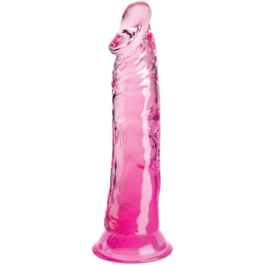 KING COCK - Clear Pénis Réaliste 19.7 Cm Rose