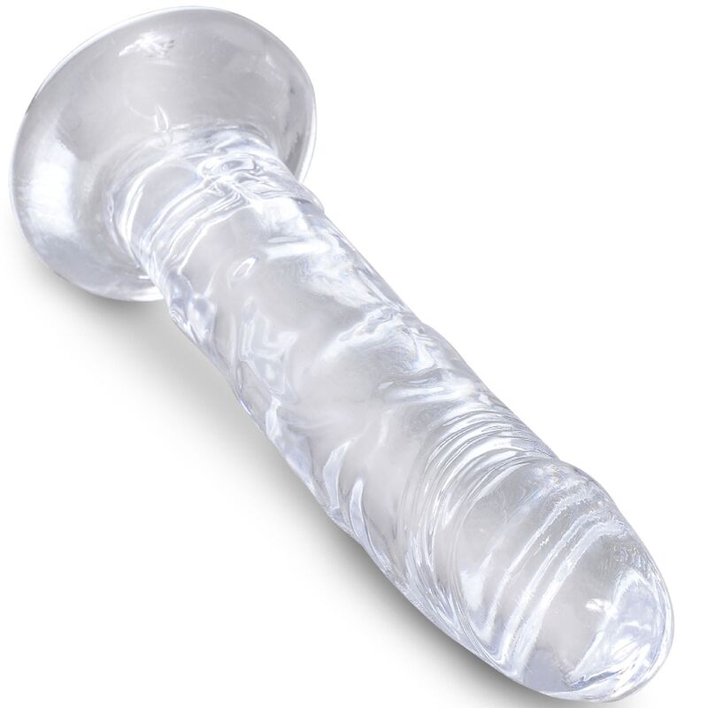 KING COCK CLEAR PÉNIS RÉALISTE 15.5 CM TRANSPARENT — vue alternative