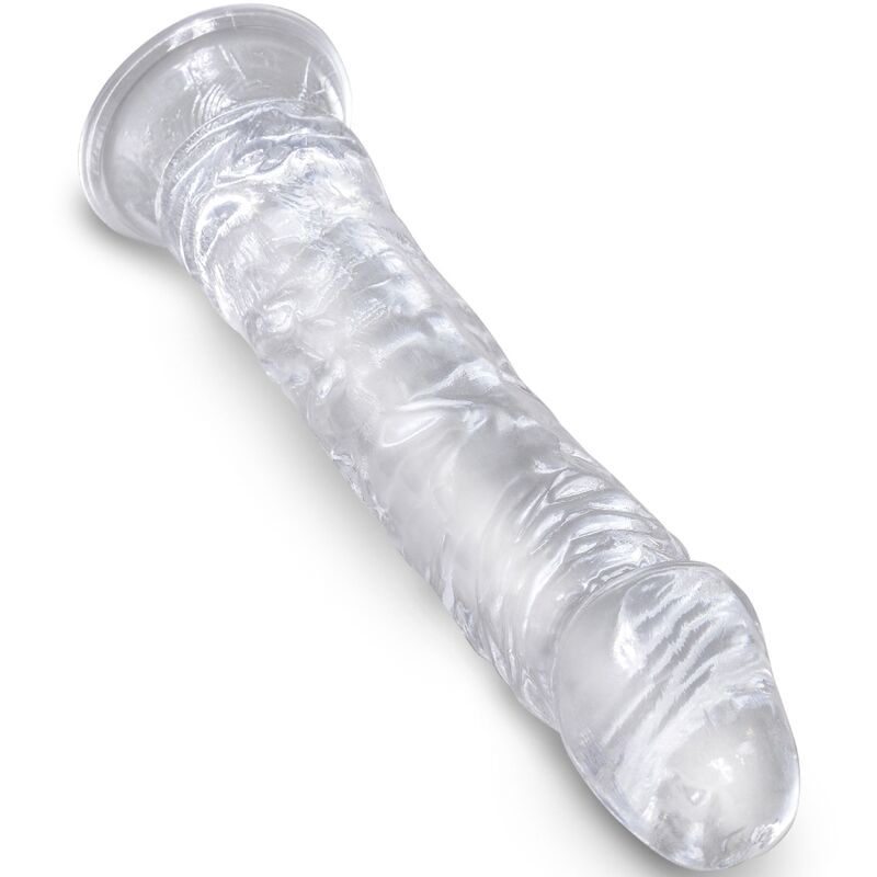 KING COCK PÉNIS RÉALISTE CLAIR 19.7 CM TRANSPARENT — vue détaillée
