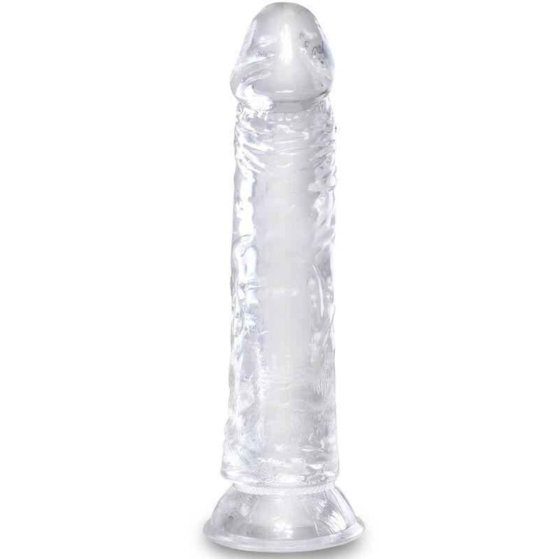 KING COCK PÉNIS RÉALISTE CLAIR 19.7 CM TRANSPARENT - Aura Intime