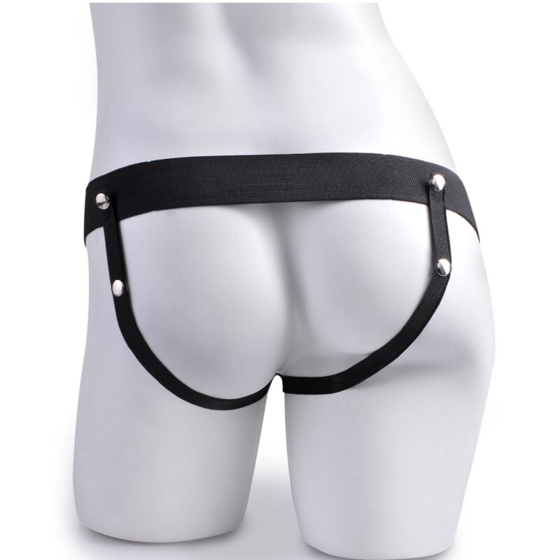 FETISH FANTASY SERIES HARNAIS RÉGLABLE TÉLÉCOMMANDE PÉNIS RÉALISTE TESTICULES R... — accessoires inclus