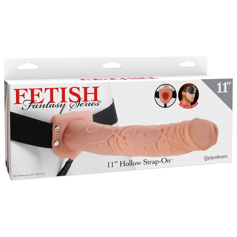 FETISH FANTASY SERIES HARNAIS RÉGLABLE PÉNIS RÉALISTE 28 CM — accessoires inclus