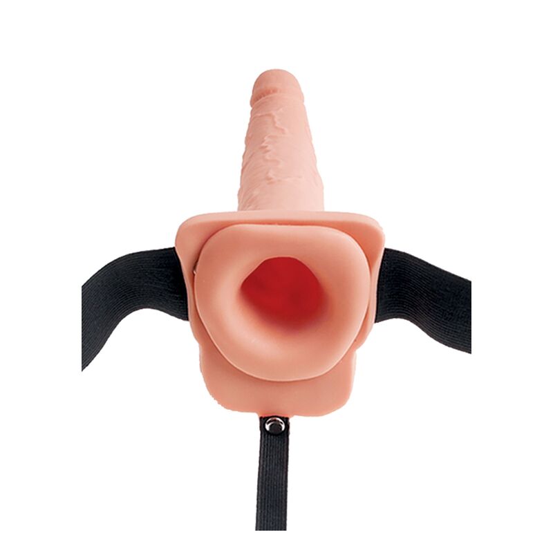 FETISH FANTASY SERIES HARNAIS RÉGLABLE PÉNIS RÉALISTE BALLES ÉJACULANTES 19 CM — vue détaillée