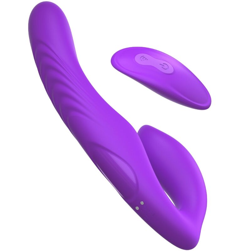 FANTASY FOR HER VIBRATEUR DOUBLE PÉNÉTRATION TÉLÉCOMMANDE 9 NIVEAUX VIOLETS — vue détaillée