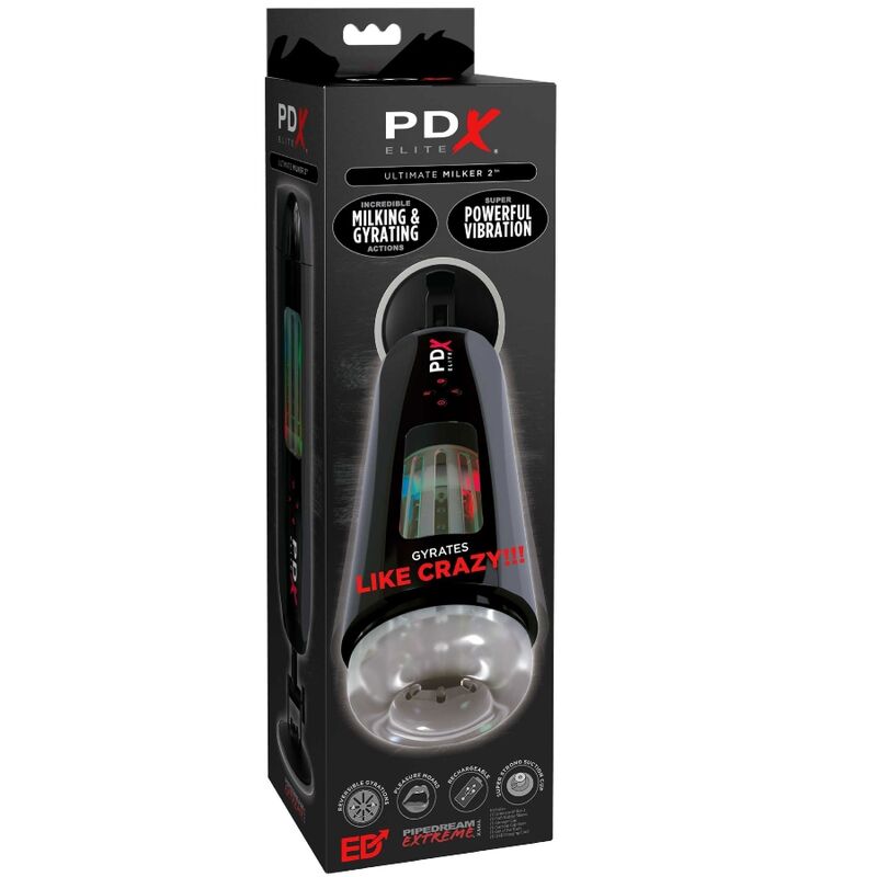 PDX ELITE Stroker Ultimate Milker 2 Rotatif Vibrateur — vue alternative