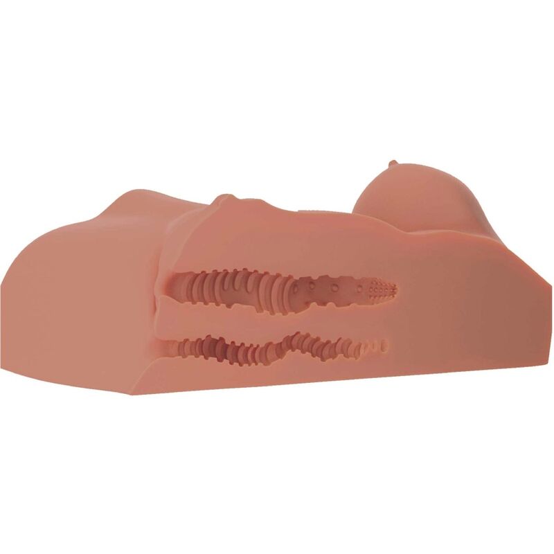 PDX PLUS+ Masturbateur Femme Torse Double Entrée Candy — vue alternative