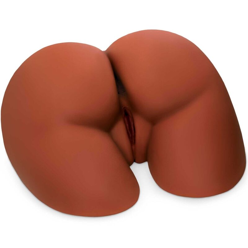 PDX PLUS+ Masturbateur Marron Double Entrée Perfect Ass Xl - Aura Intime