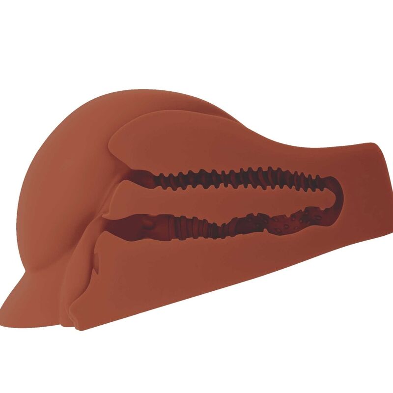 PDX PLUS+ Masturbateur Marron Double Entrée Perfect Ass Xl — vue alternative