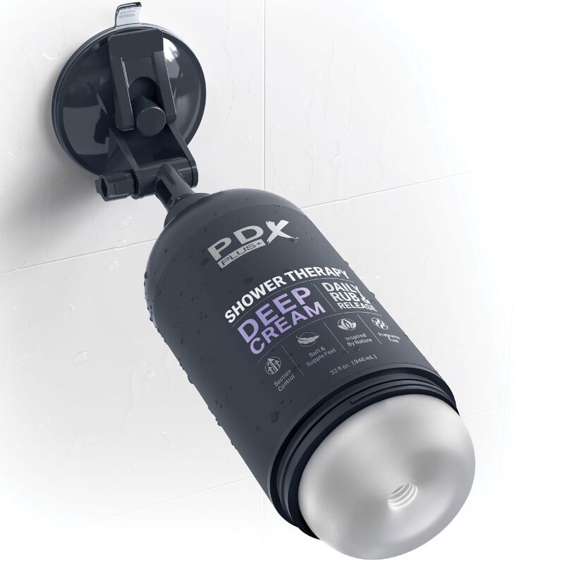 PDX PLUS+ STROKER MASTURBATEUR DISCRET DEEP CREAM SHAMPOOING CONCEP... — vue détaillée