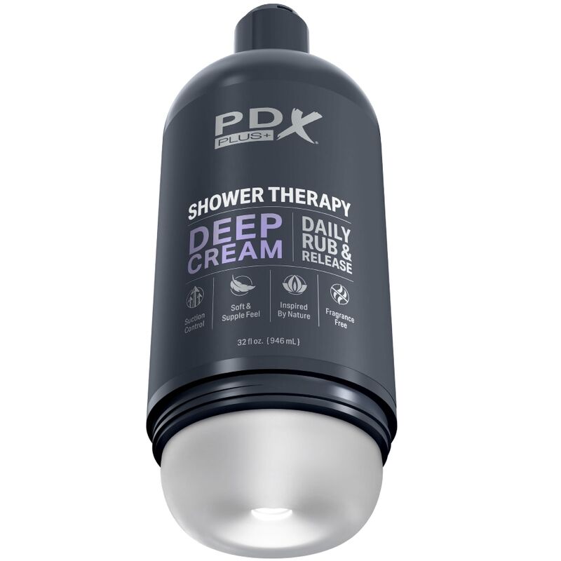 PDX PLUS+ STROKER MASTURBATEUR DISCRET DEEP CREAM SHAMPOOING CONCEP... - Aura Intime