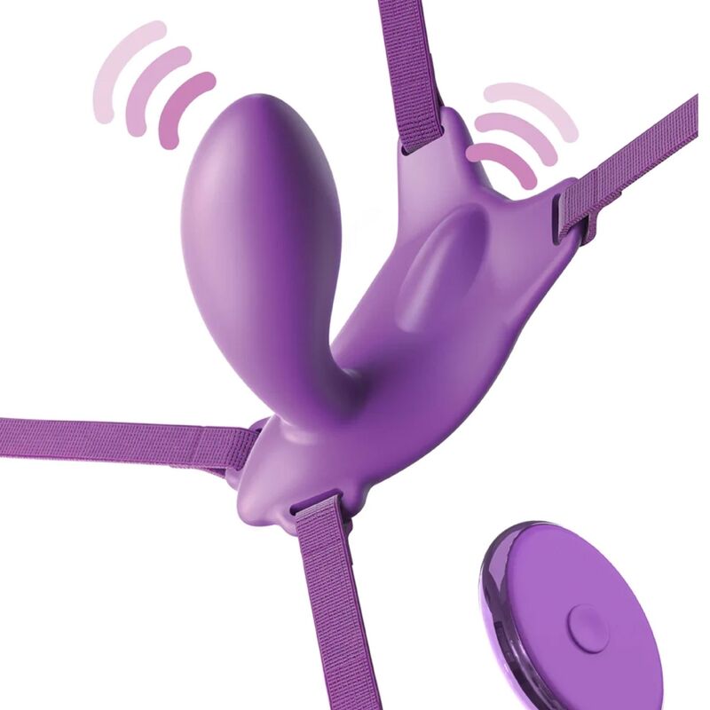 FANTASY FOR HER HARNAIS PAPILLON G-SPOT VIBRATEUR, RECHARGEABLE TÉLÉCOMMA... — vue détaillée