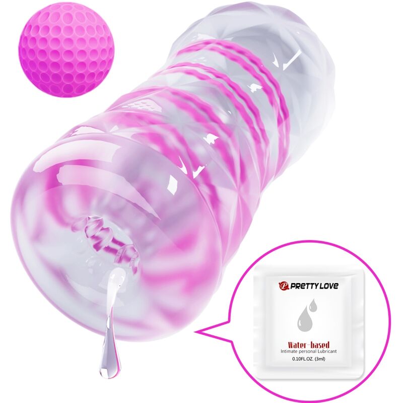 PRETTY LOVE MALE MASTURBATEUR MASCULIN FANTASY SPIRALE INTERNE BALLES TRAN... — vue alternative