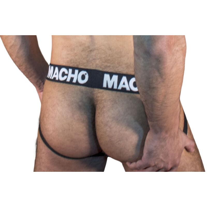 MACHO UNDERWEAR Mx25Nn Jock Noir Taille Xl — vue alternative