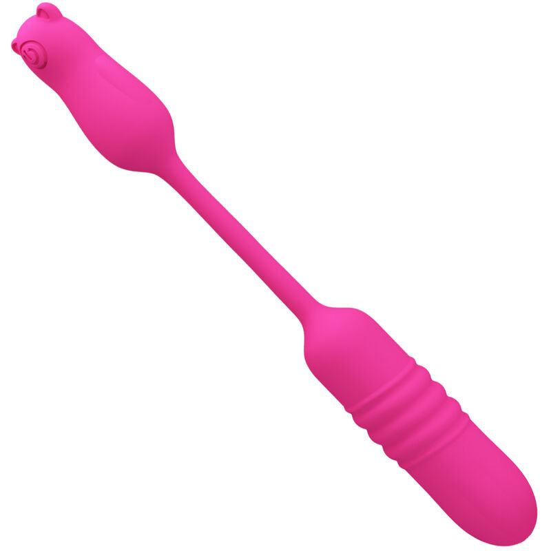 PRETTY LOVE FLIRTATION Nobikuma Balle Vibrante Silicone Rose — accessoires inclus